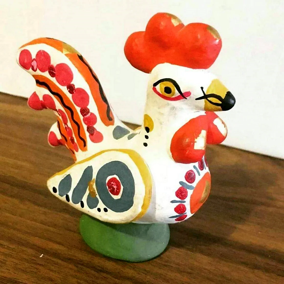 Дымковская игрушка индюк