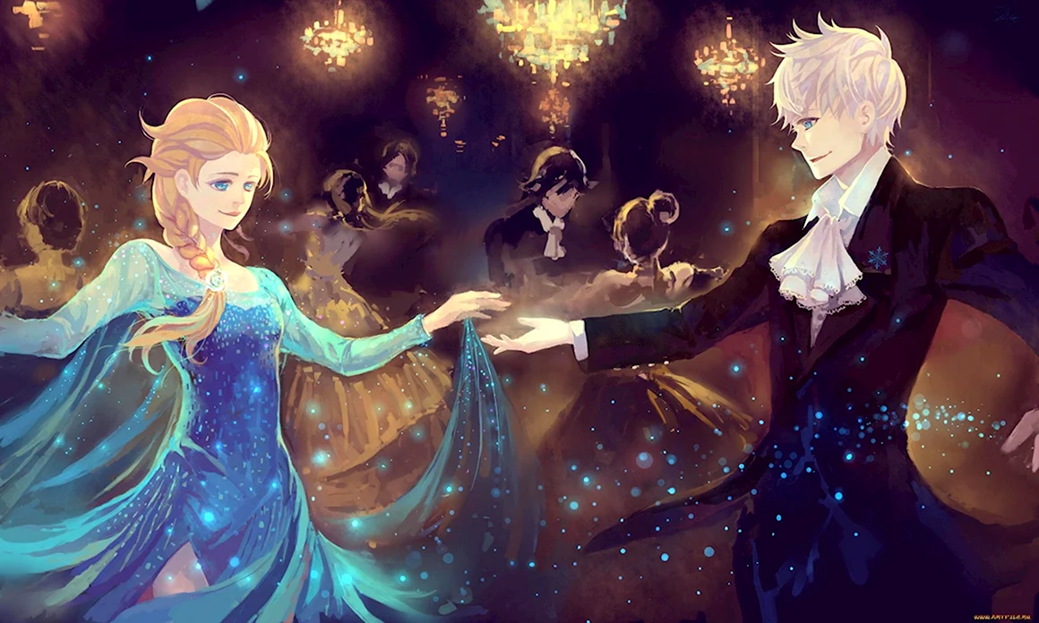 Джек Фрост Эльза Zerochan