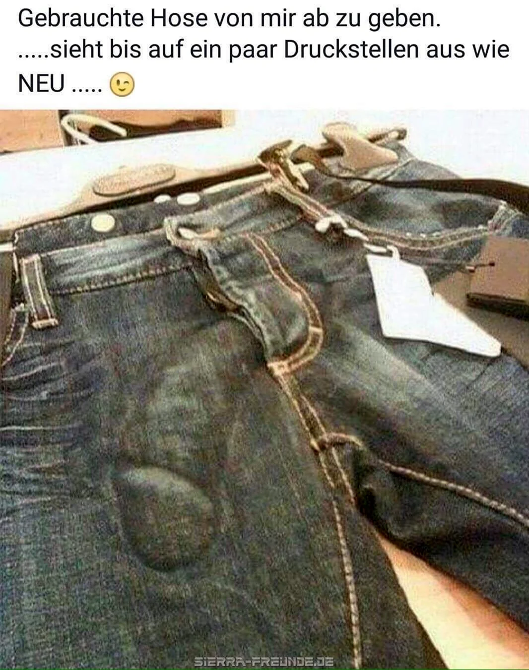 Джинсы Мем