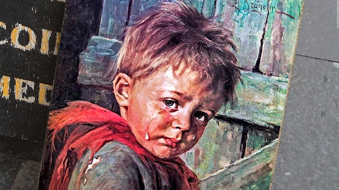 Джованни Браголина Плачущий мальчик проклятие