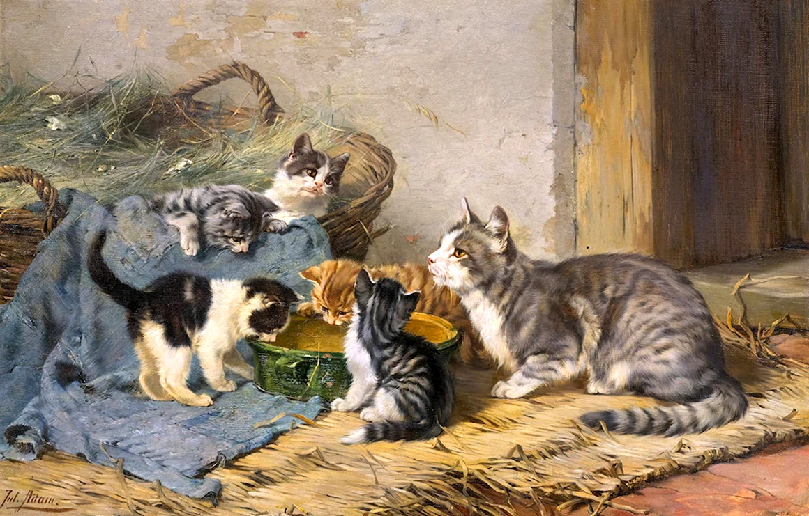 Джулиус адам 1852-1913