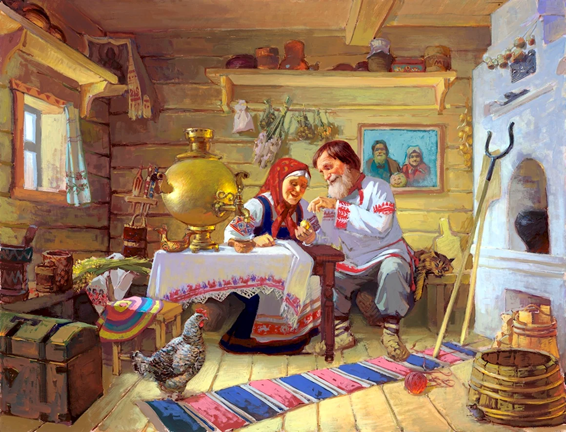 Э. Панов русская изба