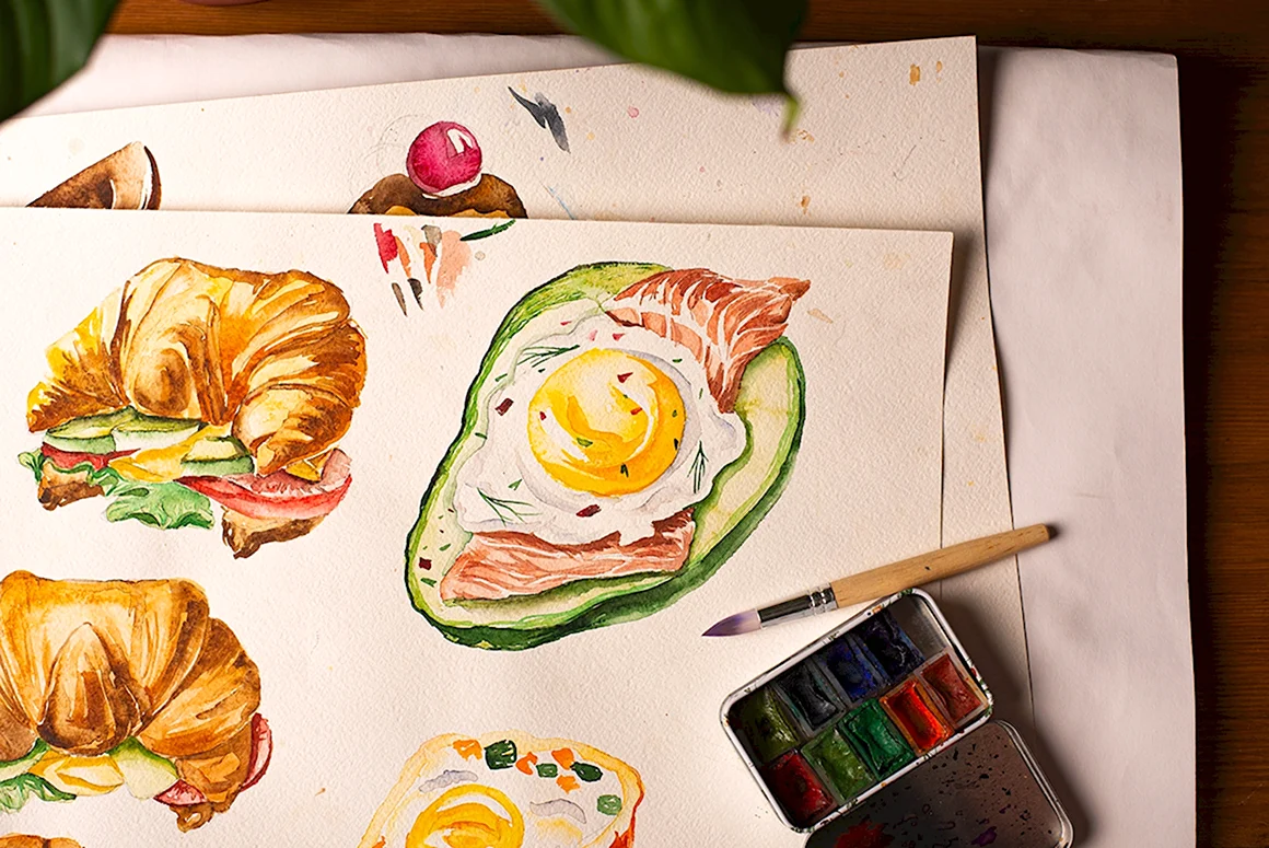 Еда для рисования