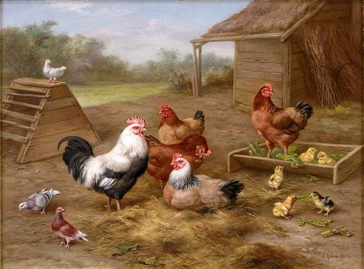 Эдгар Хант птичий двор