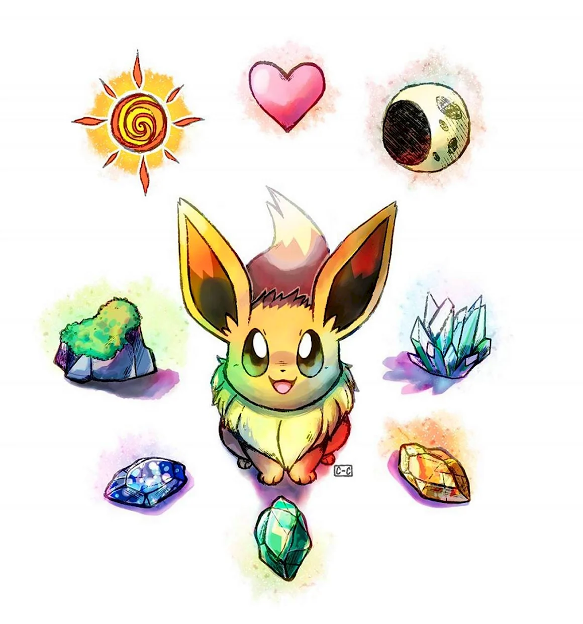 Eevee 133 покемон иви