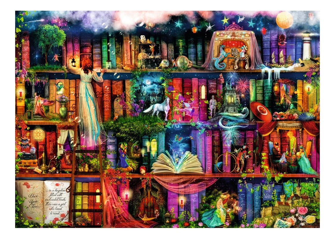 Эйми Стюарт книжные полки