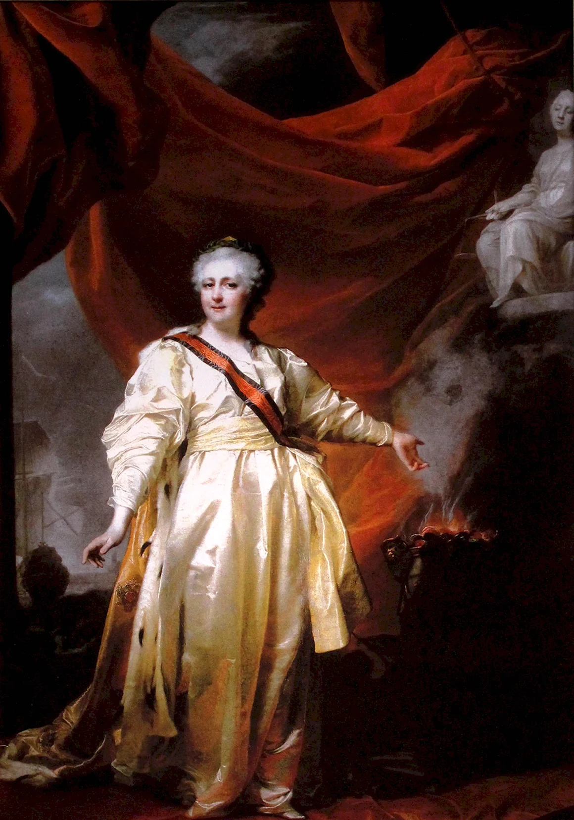 Екатерина II законодательница Левицкий