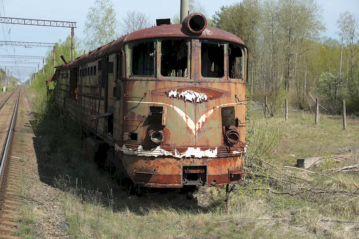 Электрички СССР заброшенные
