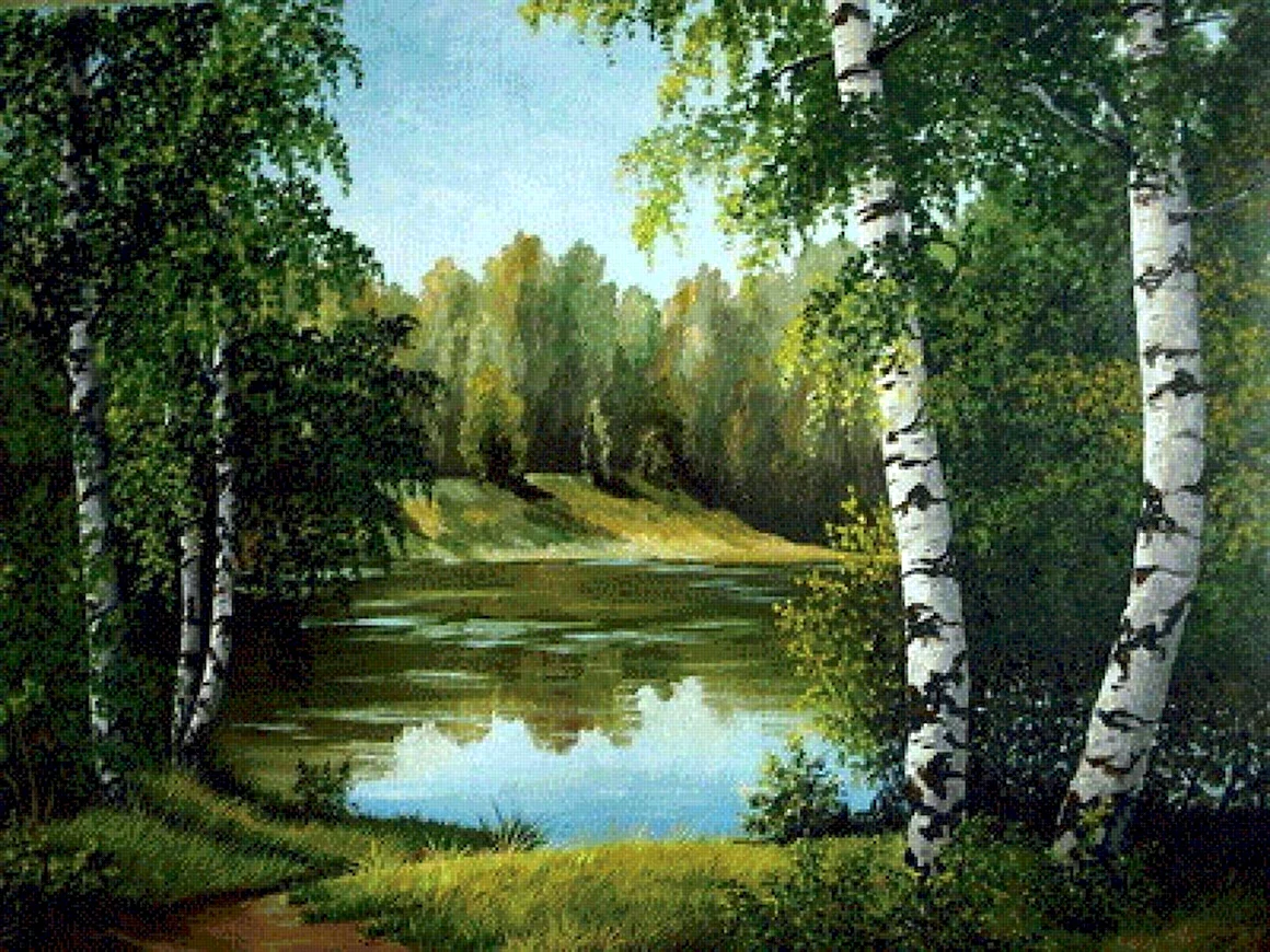 Елена Самарская Березовая роща