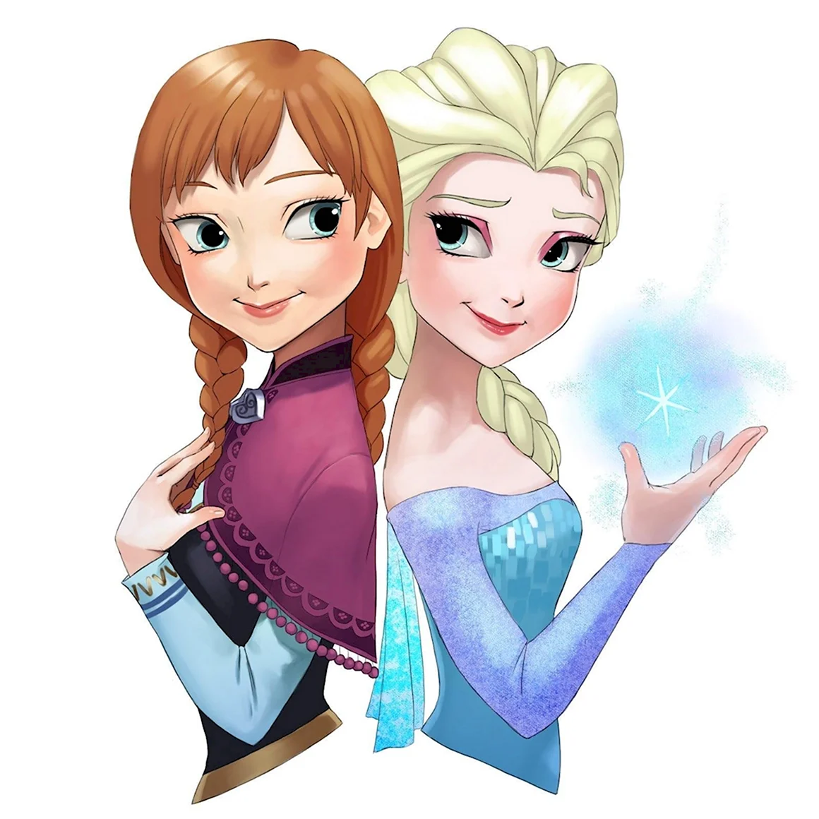 Elsa and Anna