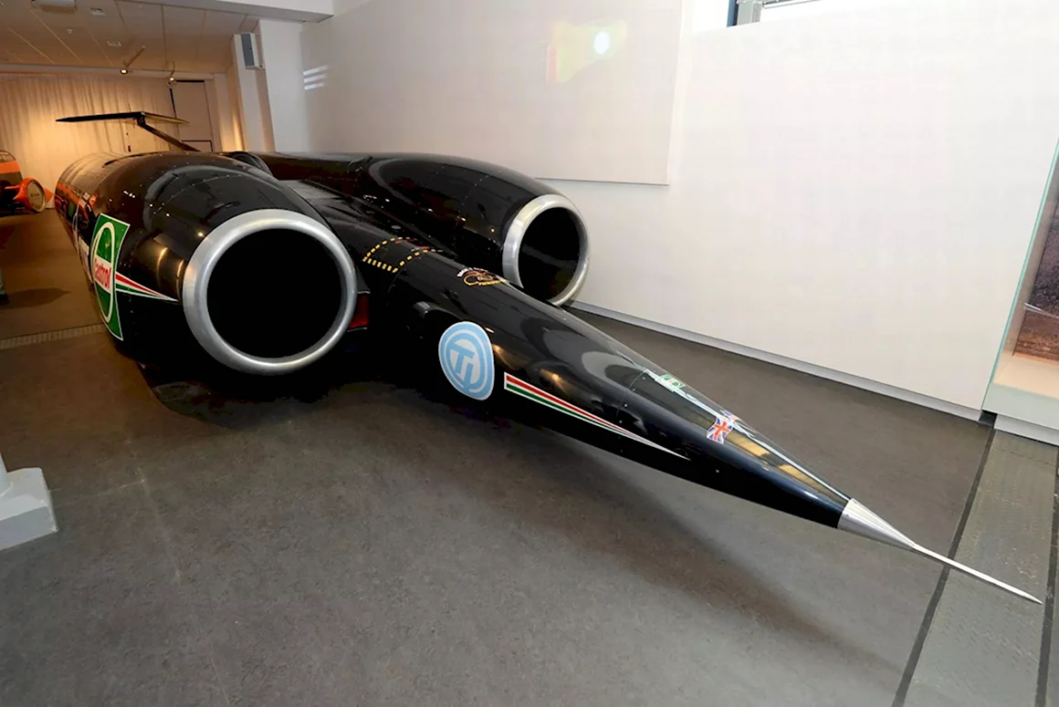 Энди Грин на Thrust SSC