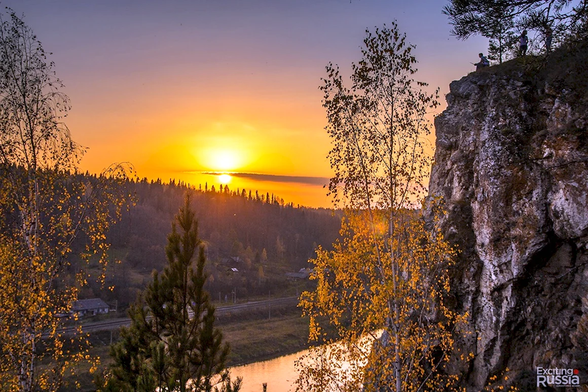 Ермак Пермский край осенью