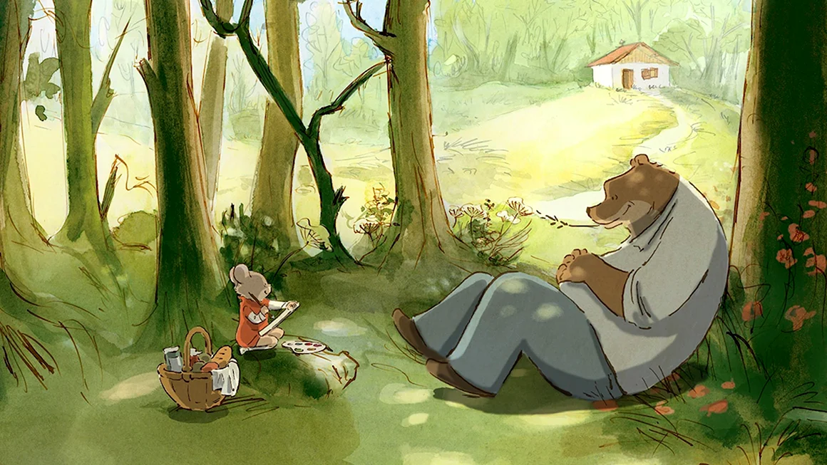 Эрнест и Селестина мультфильм