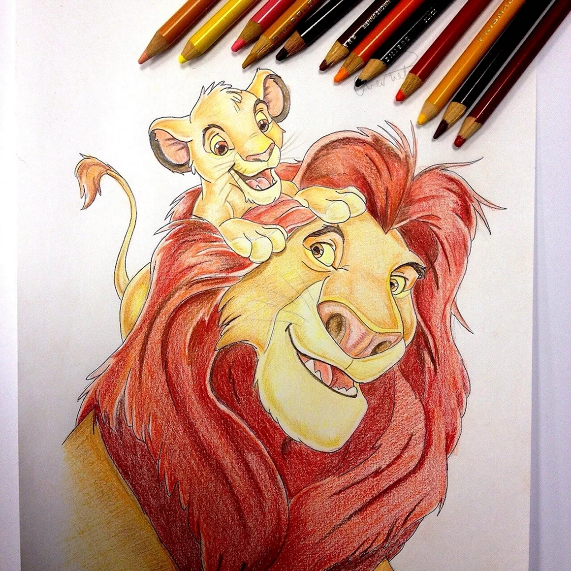 Eskiz Disney Король Лев