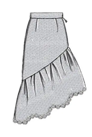 Эскиз юбки