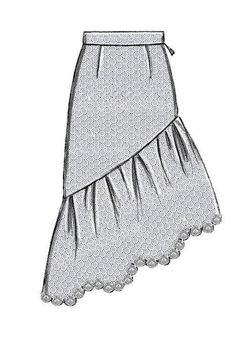 Эскиз юбки