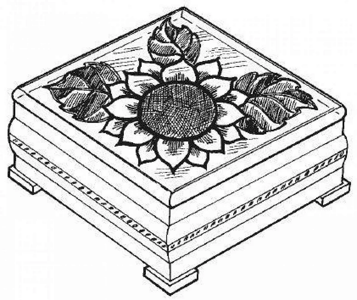 Эскиз шкатулки
