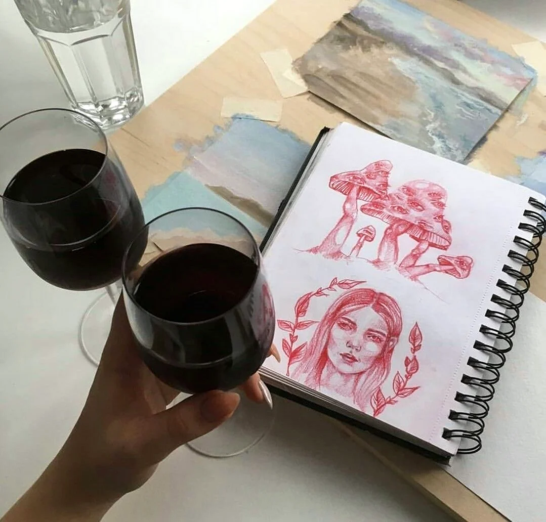 Эстетичные идеи для рисования