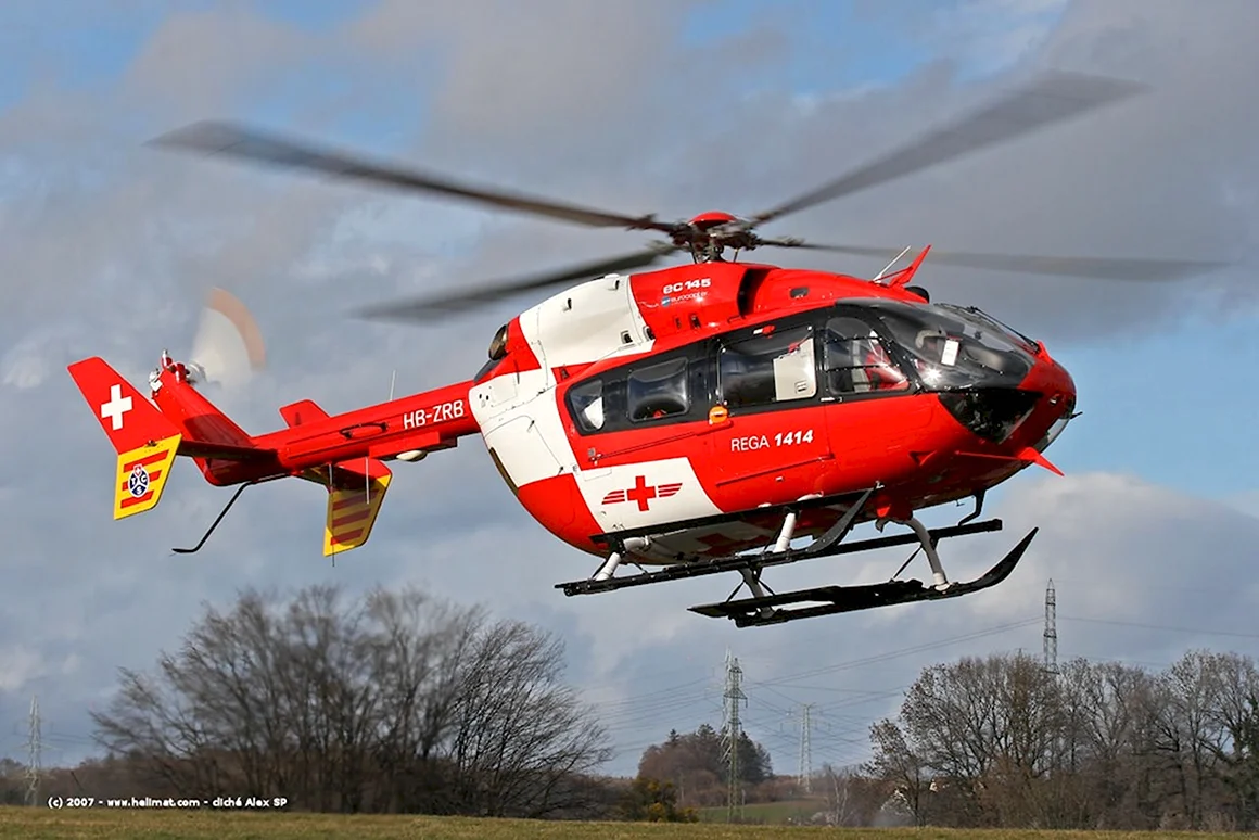 Eurocopter ec145 медицина катастроф