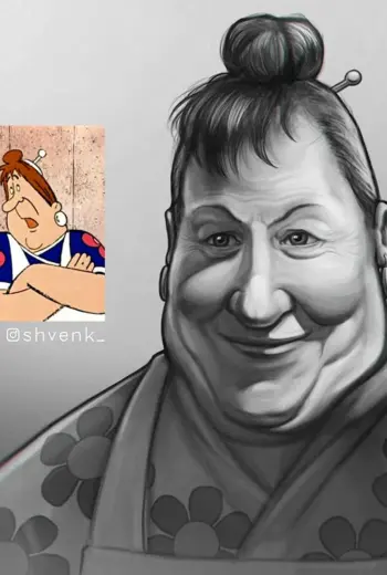 Евгений Швенк рисунки героев мультфильмов