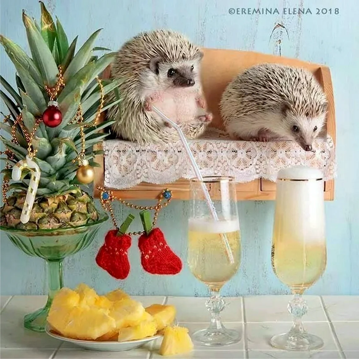 Ёжики Елены Ерёминой