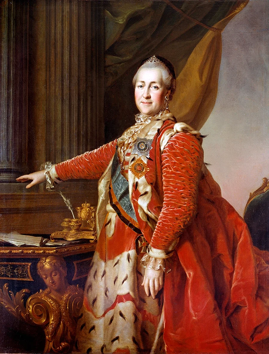Федор Рокотов. «Портрет Екатерины II» 1763