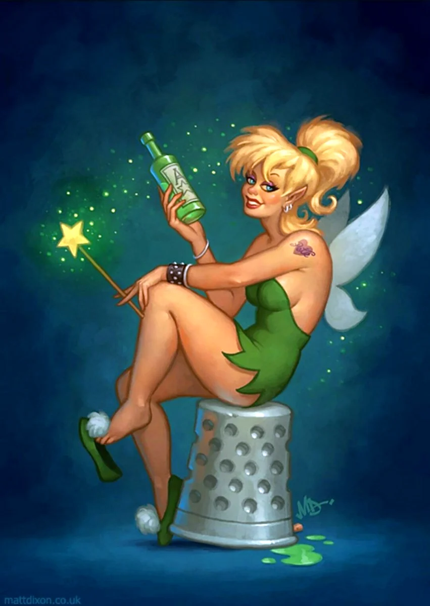 Фея Тинкербелл Pin up