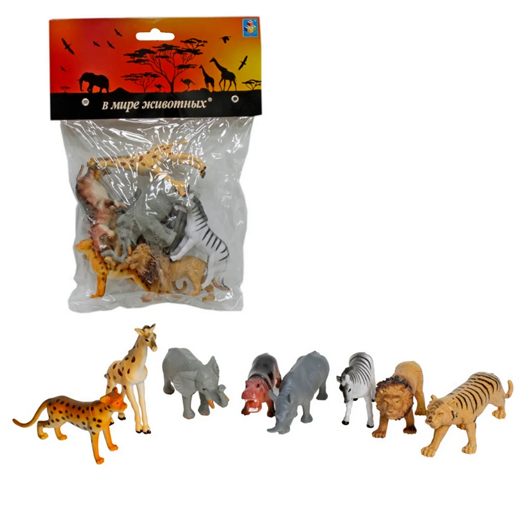Фигурки 1 Toy в мире животных Дикие животные Африки т53868