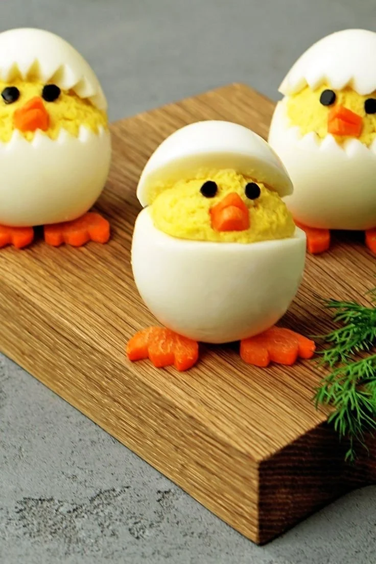 Фигурки из яиц