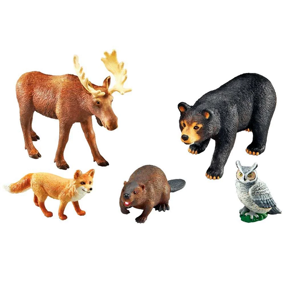 Фигурки лесных животных