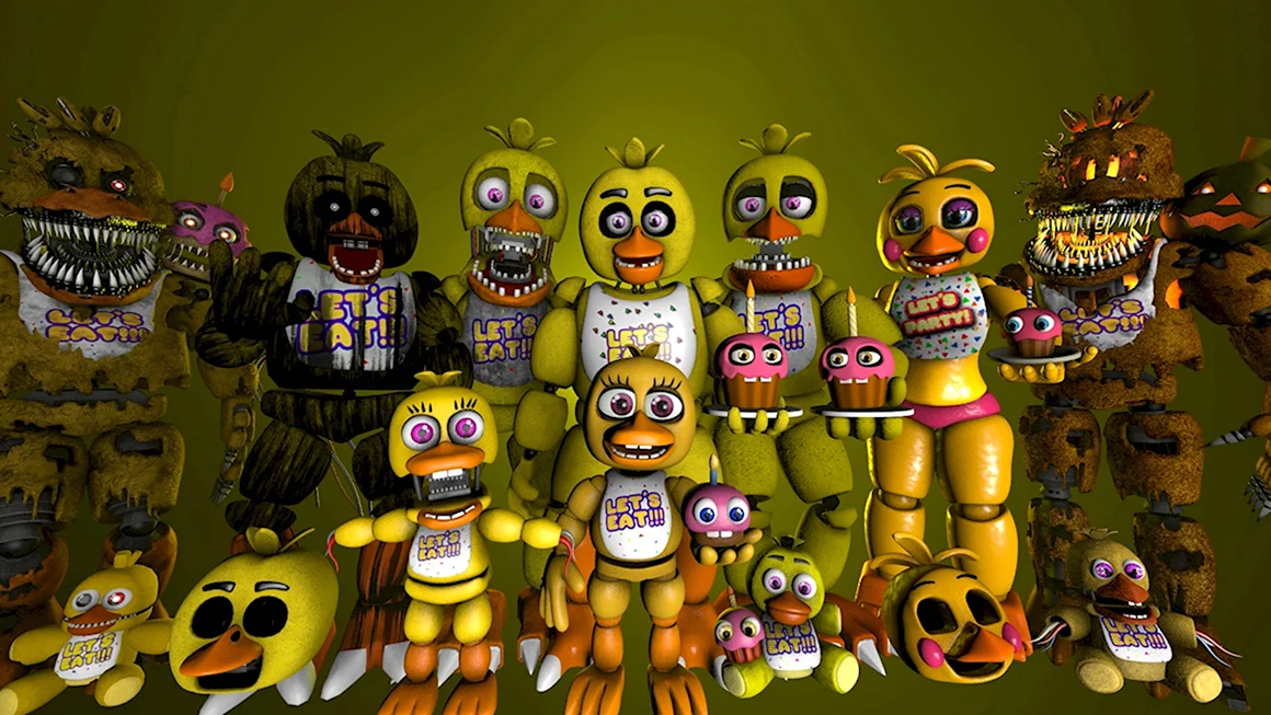 Five Nights at Freddys 1 чика