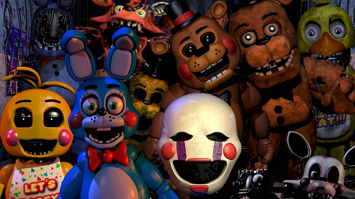 Five Nights at Freddys АНИМАТРОНИКИ
