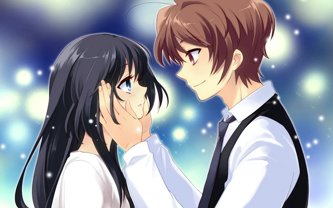 Flyable Heart аниме поцелуй