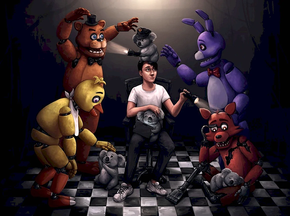 FNAF 9 Бонни и Фредди