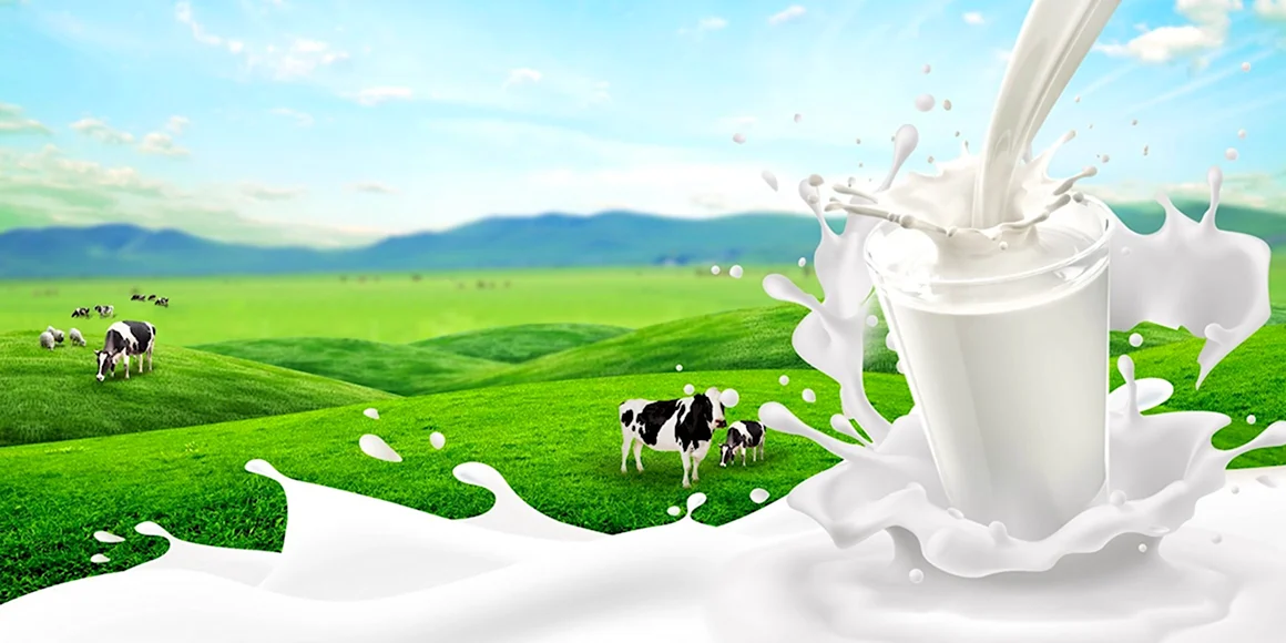 Фон для молочной продукции
