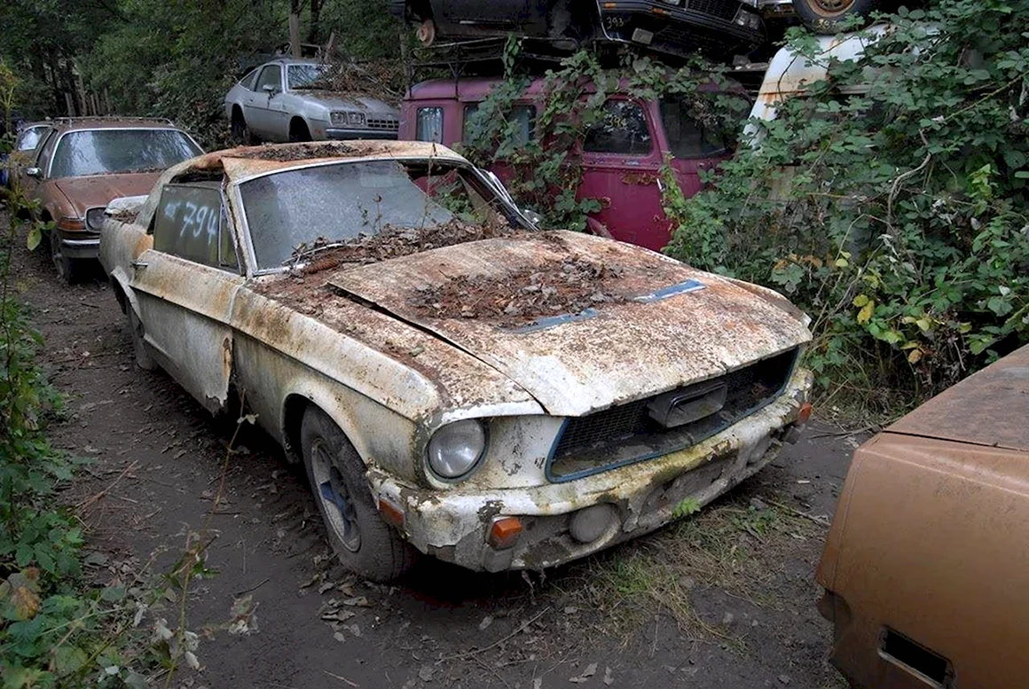 Форд Мустанг 60 Ржавый