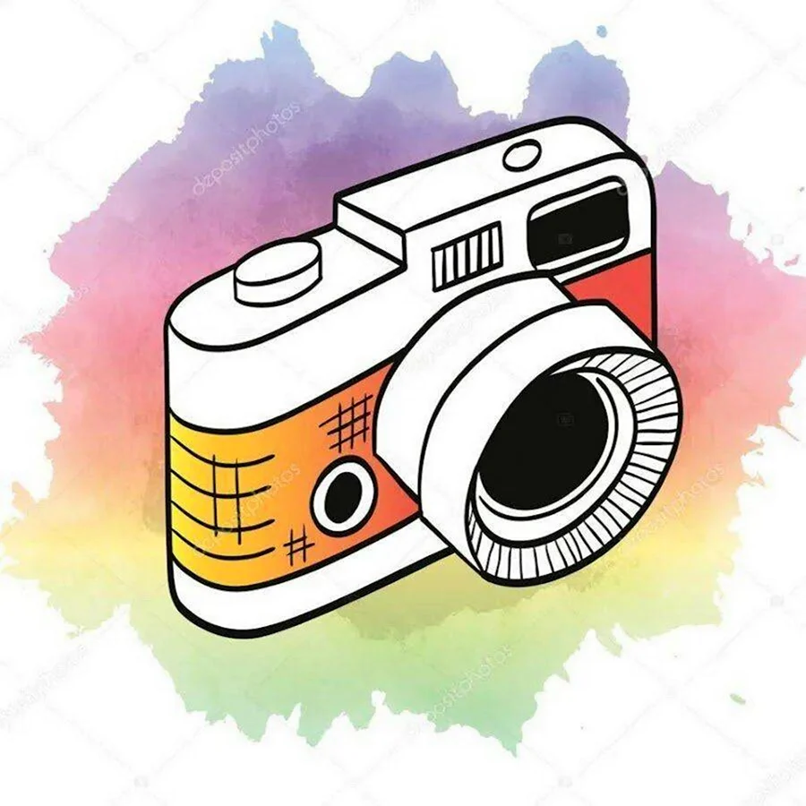 Фотоаппарат мультяшный