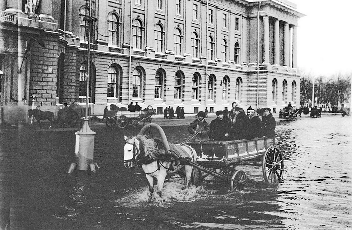 Фотографии Карла Буллы Санкт-Петербург наводнение