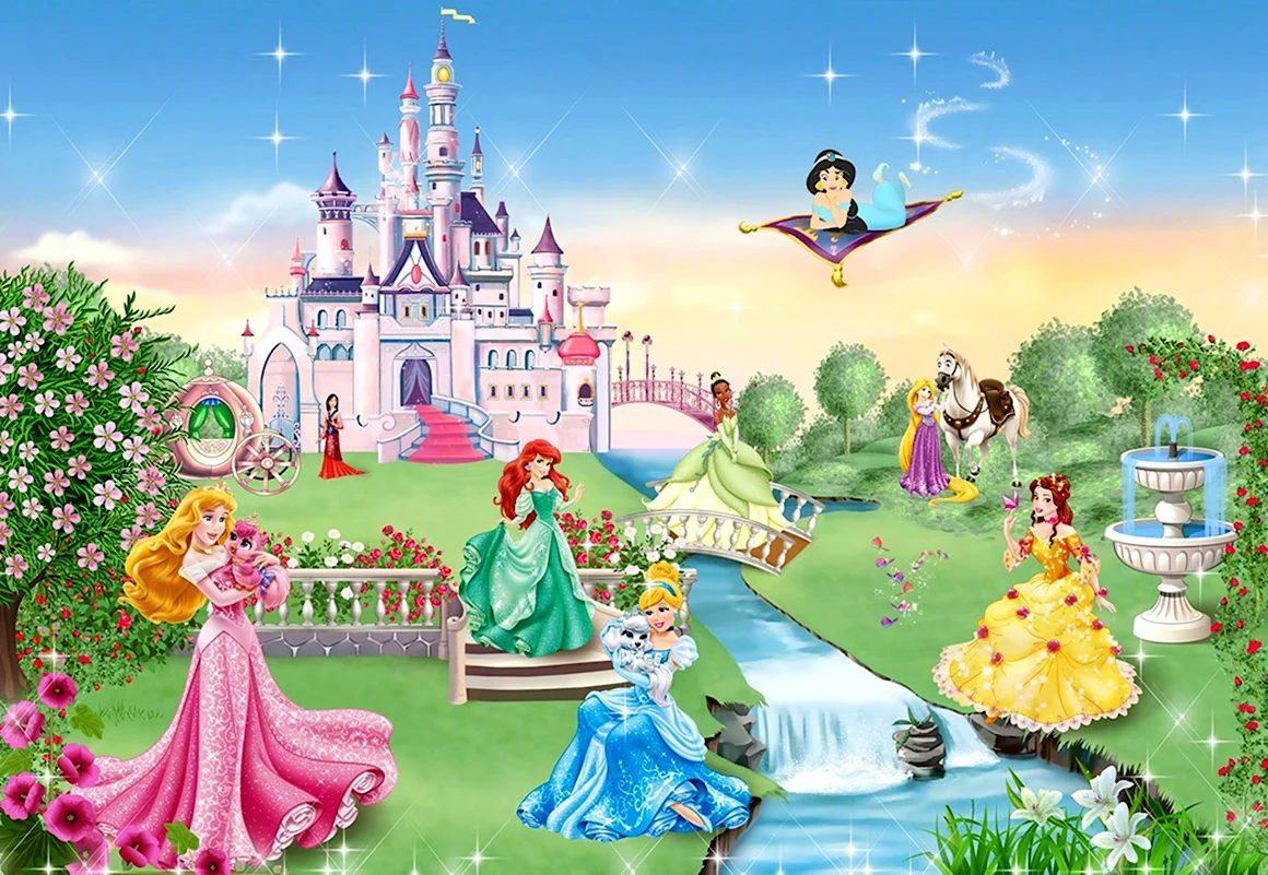 Фотообои Disney Princess Park