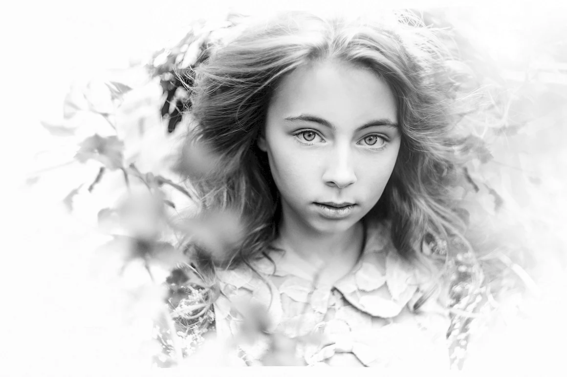 Фотопортрет девушки подростка