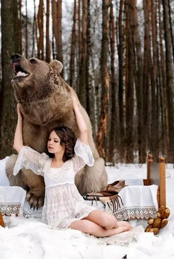 Фотосессия медведь Степан Мария Фетисова