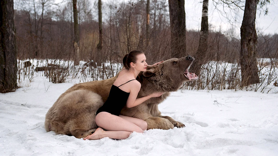 Фотосессия медведь Степан Мария Фетисова