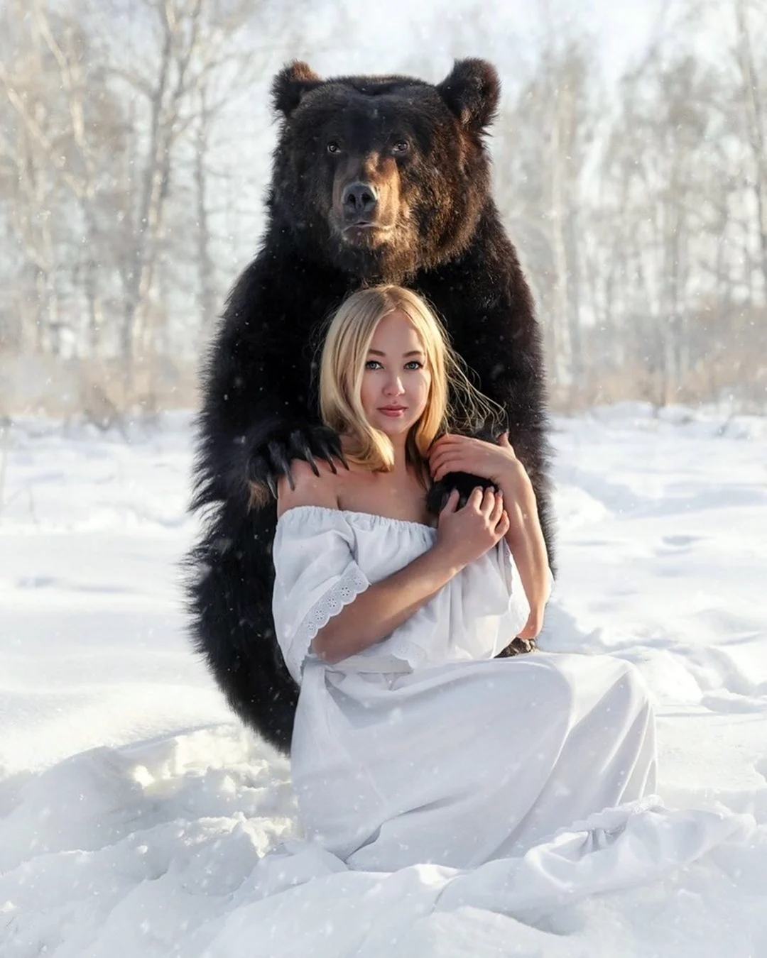 Фотосессия медведь Степан Мария Фетисова