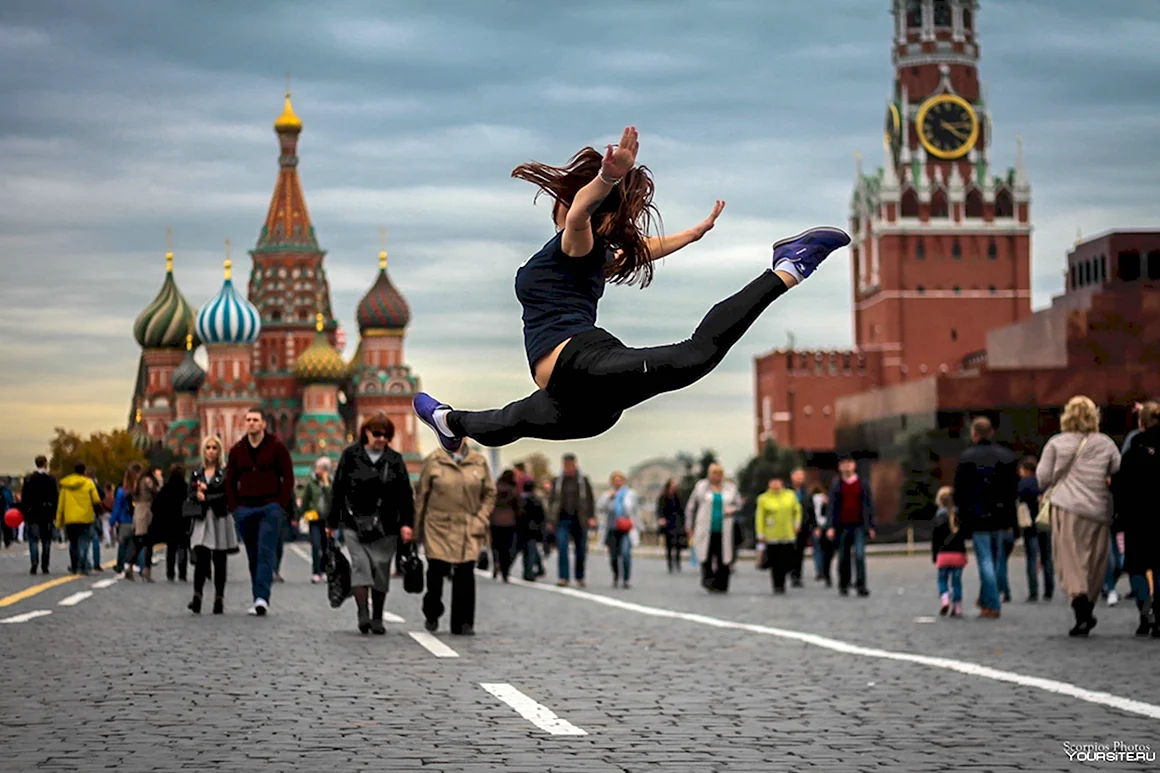 Фотосессия на красной площади