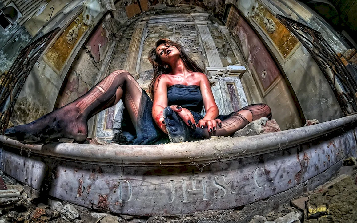 Фотосессия в стиле хоррор
