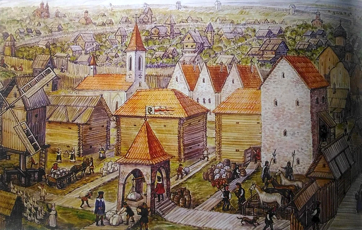 Ганзейский двор Великий Новгород
