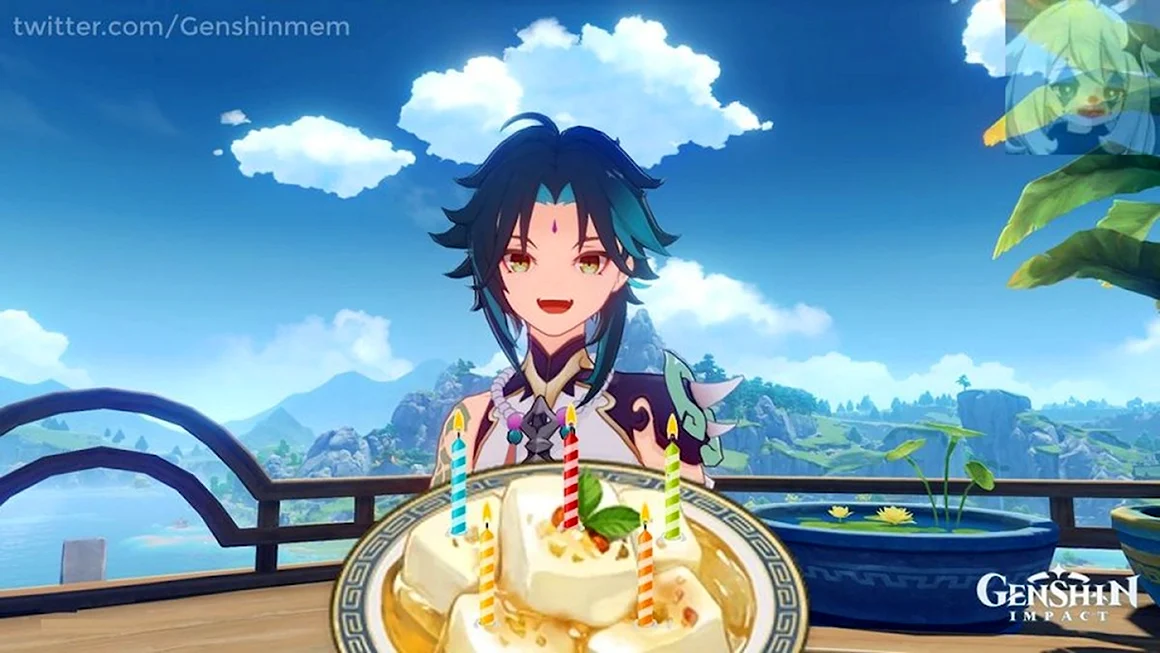 Геншин Импакт Happy Birthday
