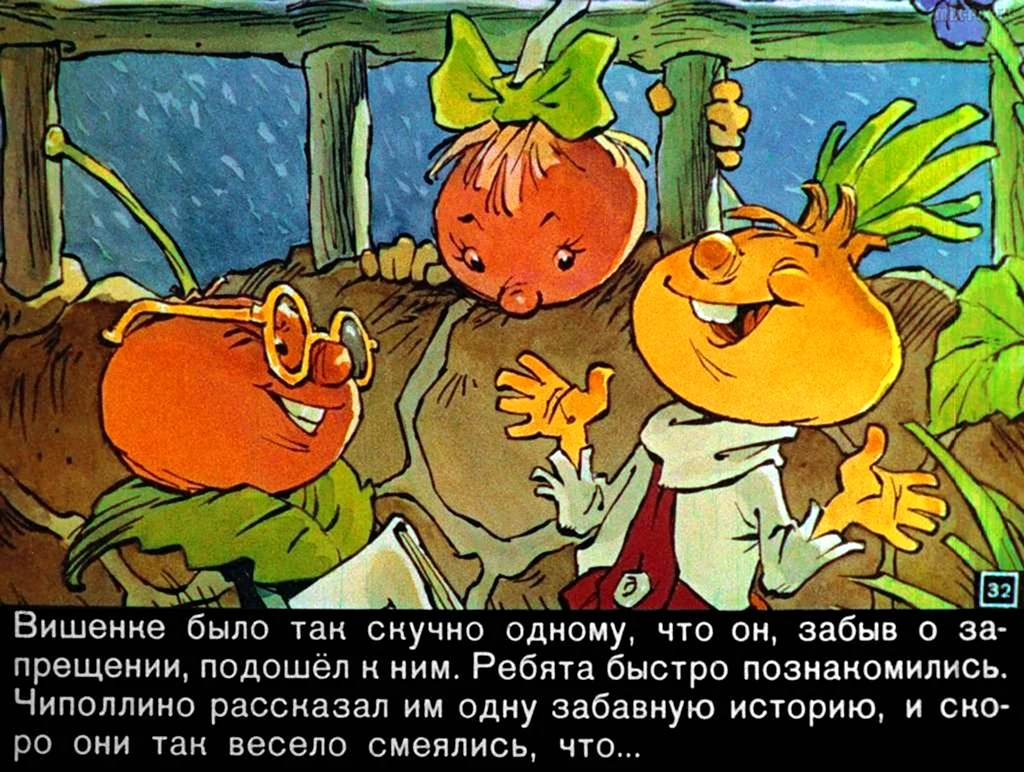 Герои сказки Джанни Родари Чиполлино
