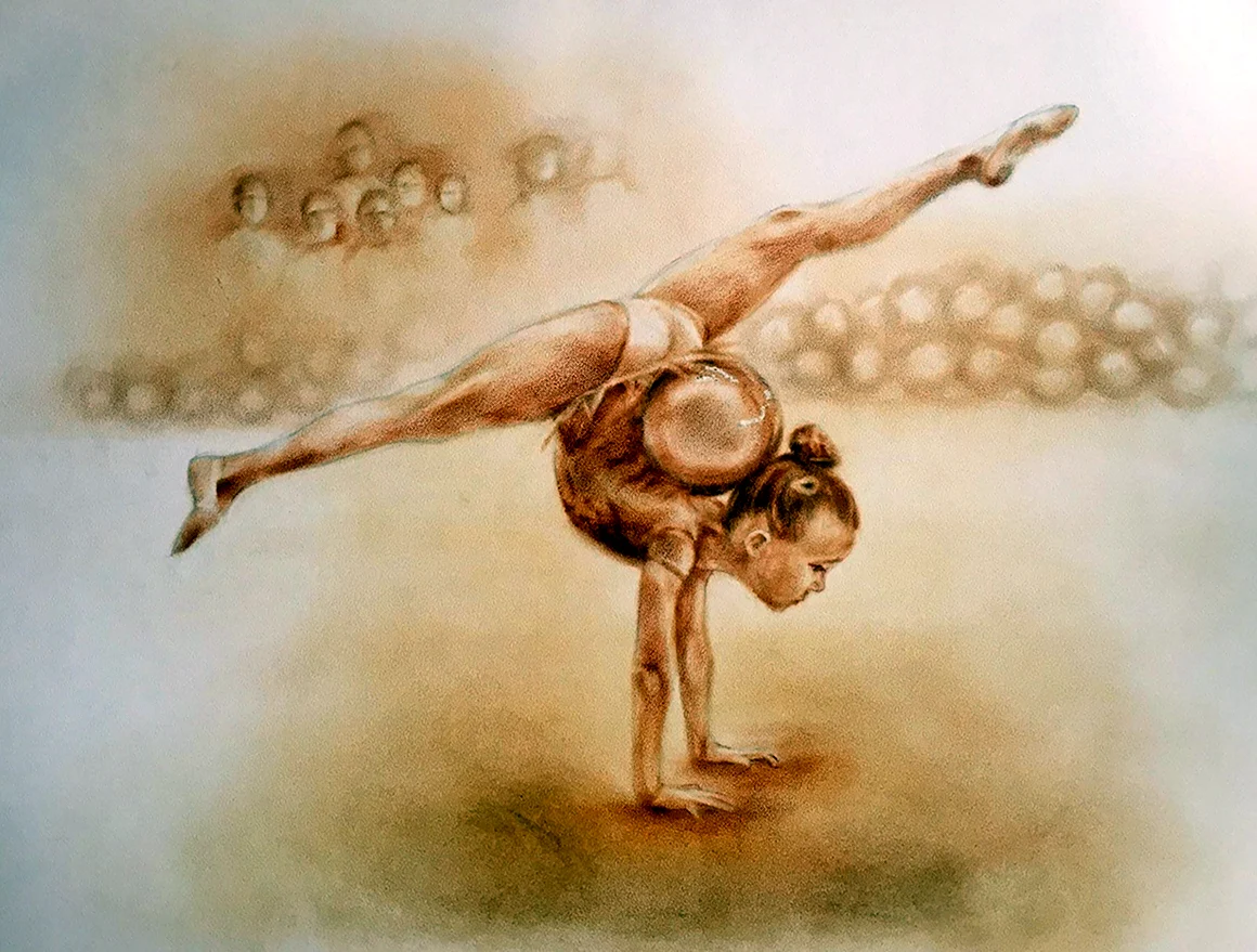 Гимнастика рисунок