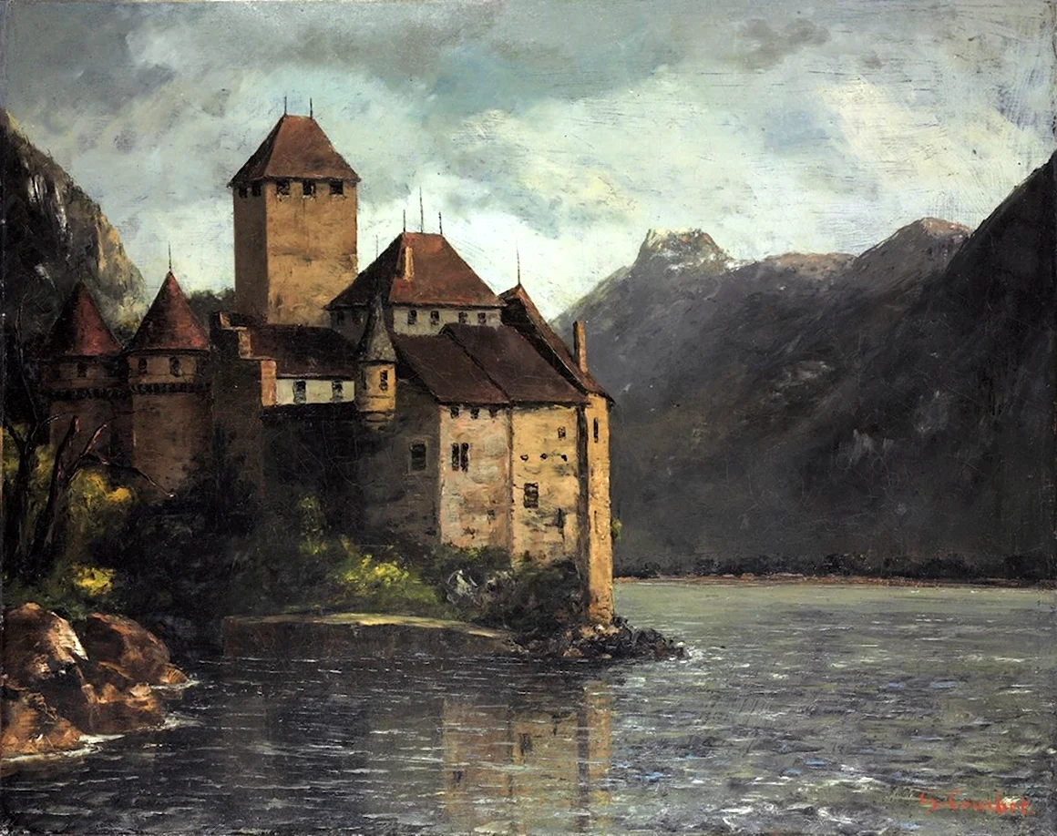Гюстав Курбе Шильонский замок 1873